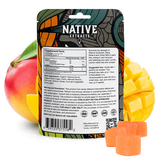 "Warrior" - Vegan Gummies - 800mg Delta-8 : 200mg CBG (RECOVER)